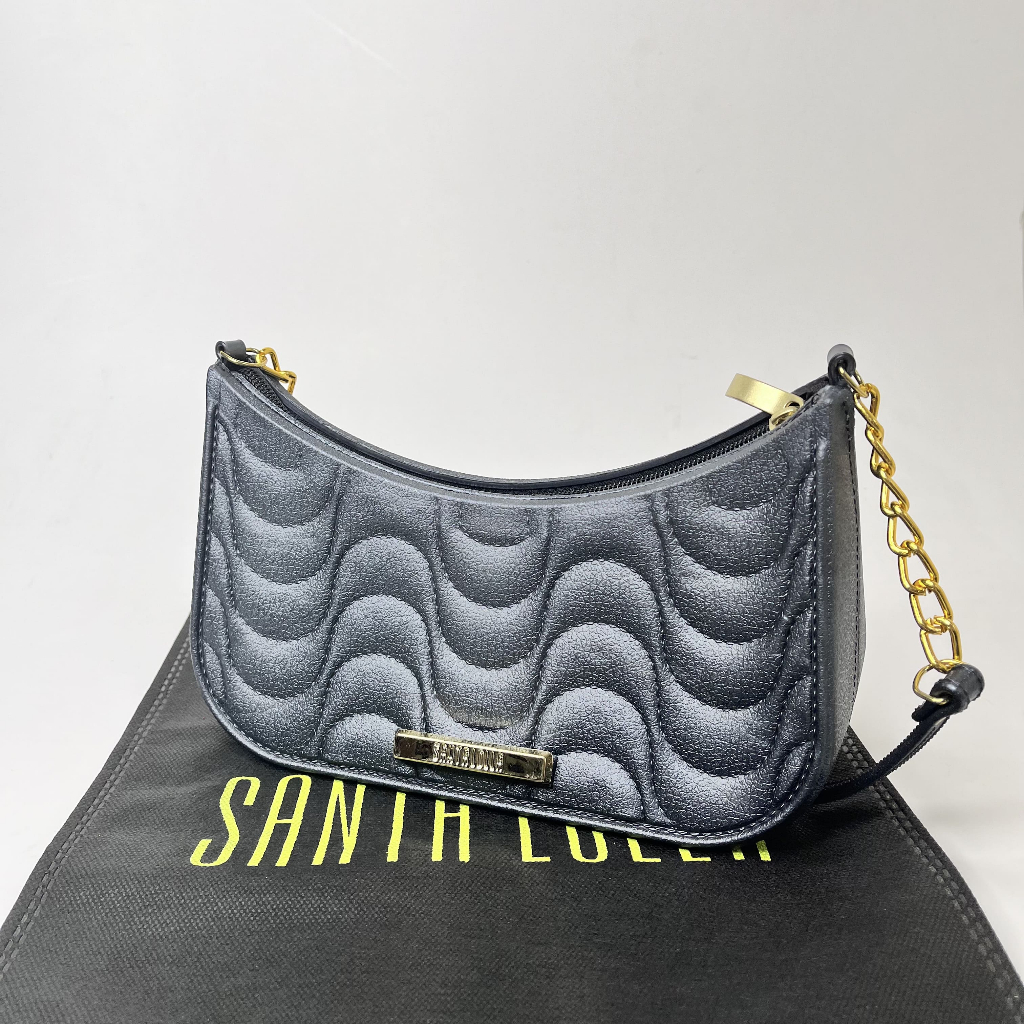 Bolsa Feminina de Ombro com Alça Corrente e Sacola TNT Personalizada