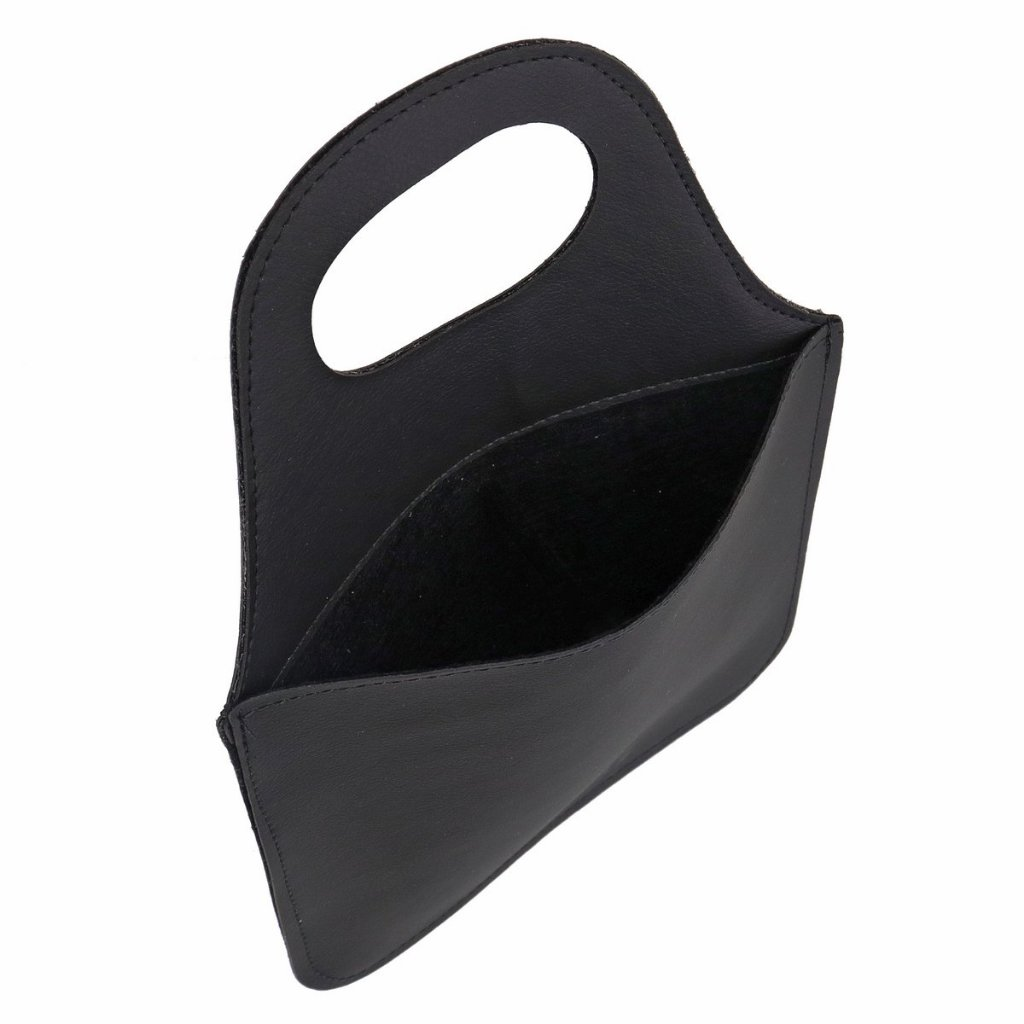 Porta Lixo Liso Para Carro de Couro Sintético