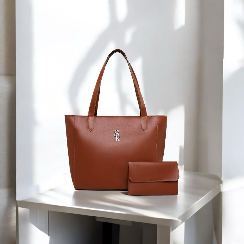 Bolsa Sacola London Skybag + Carteira em Courino