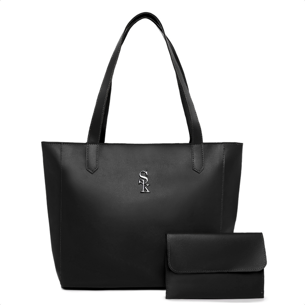 Bolsa Sacola London Skybag + Carteira em Courino