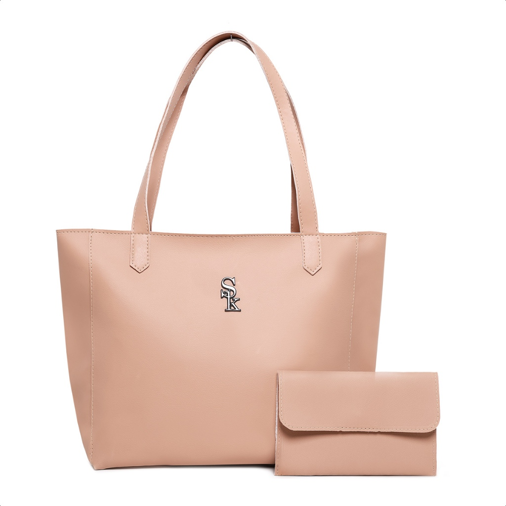 Bolsa Sacola London Skybag + Carteira em Courino