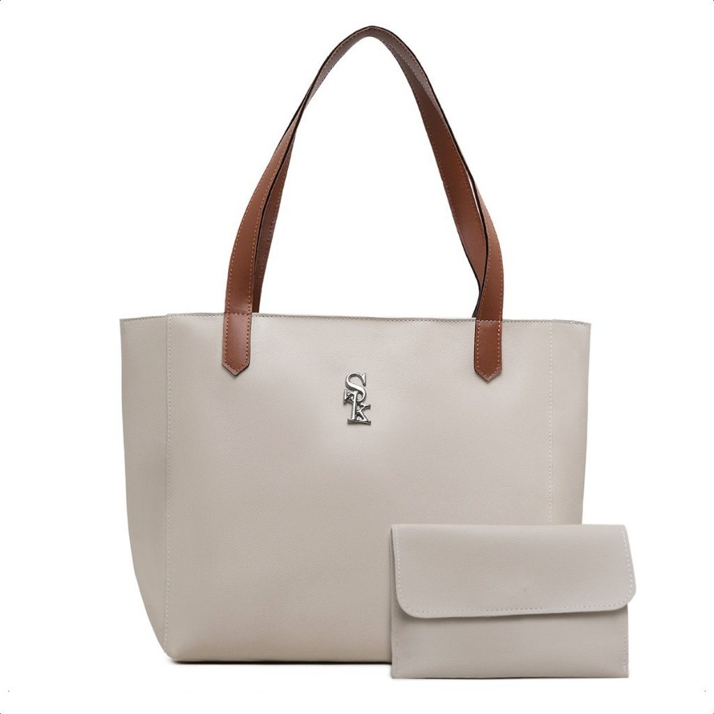 Bolsa Sacola London Skybag + Carteira em Courino