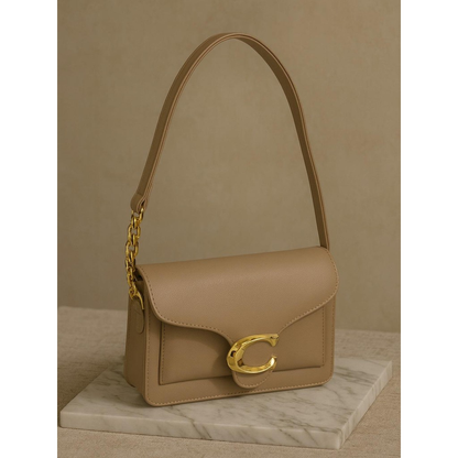 Bolsa Feminana C Carmen Com Ferragem Plastico e Alca de Ombro