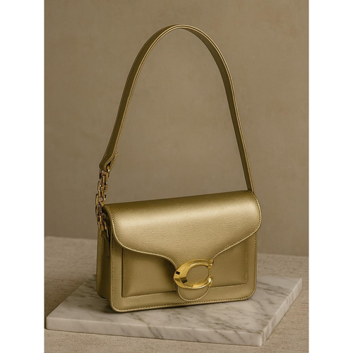 Bolsa Feminana C Carmen Com Ferragem Plastico e Alca de Ombro