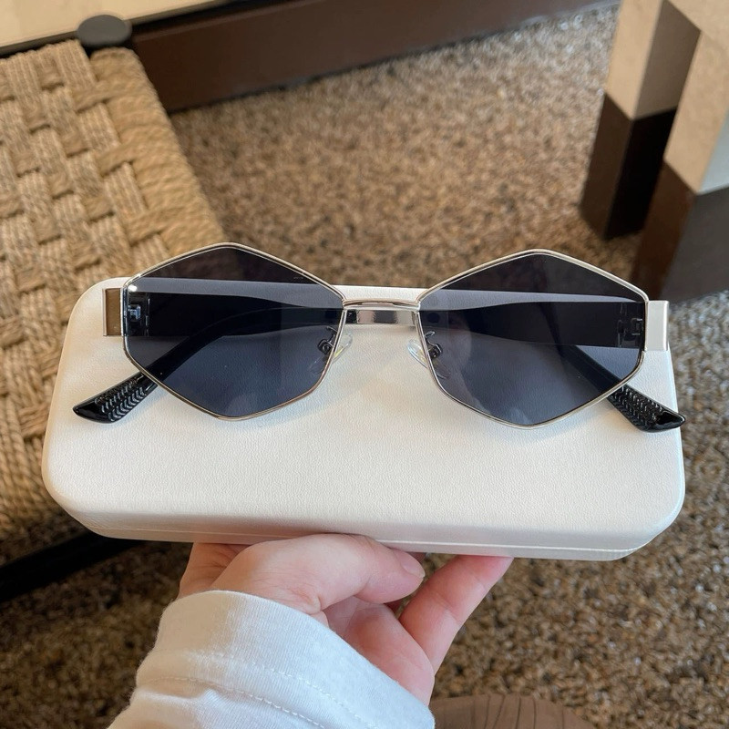 Óculos De Sol Retrô Ovais Unisex Com Armações De Metal, Estilo Fashion 2025
