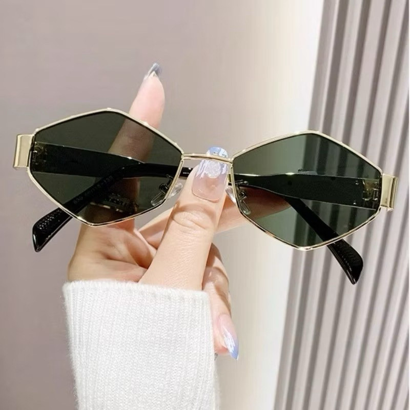Óculos De Sol Retrô Ovais Unisex Com Armações De Metal, Estilo Fashion 2025