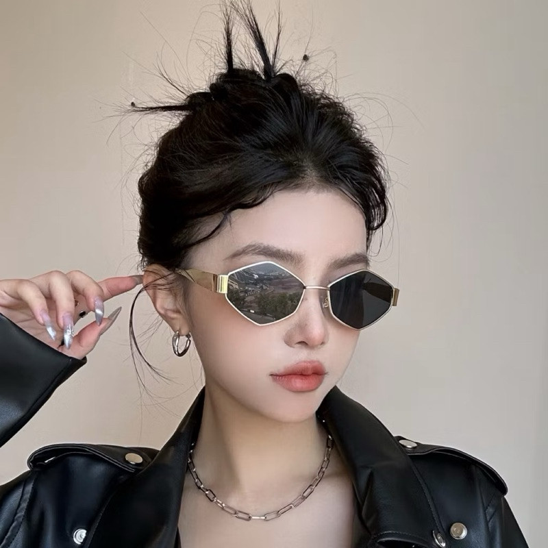 Óculos De Sol Retrô Ovais Unisex Com Armações De Metal, Estilo Fashion 2025